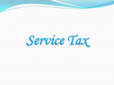 Introduction: Service Tax was introduced in 1994 vide Finance Act, 1994 with 3 SERVICES namely, Brokerage charged by stockbroker, Telephone services &