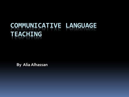 By Alia Alhassan. 2lteachers represent language skills as follows  Communication =language skills  Speaking  Writing active =productive  Reading 