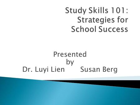 Study Skills 101: Strategies for School Success