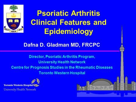Psoriatic Arthritis Clinical Features and Epidemiology