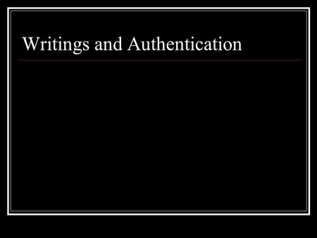 Writings and Authentication. Writing defined: FRE 1001(1) Evid. Code § 250 See also FRE (2)-(4)(defines photos, original and duplicate) and Evid. Code.