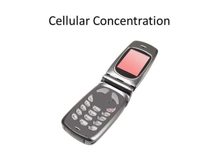 Cellular Concentration. Wonderful World of Wireless module The topic of the module centers around the cell phone industry and the questions that reps.