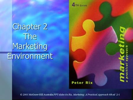 Chapter 2 The Marketing Environment