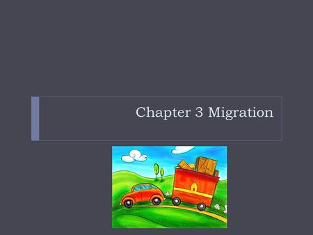 Chapter 3 Migration. Introduction  People move because of push or pull factors. Sometimes it’s a combination of both  E.G. Ravenstein identified 11.
