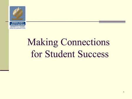 1 Making Connections for Student Success. 2 Five Step Inquiry Model for Improving Student Achievement.