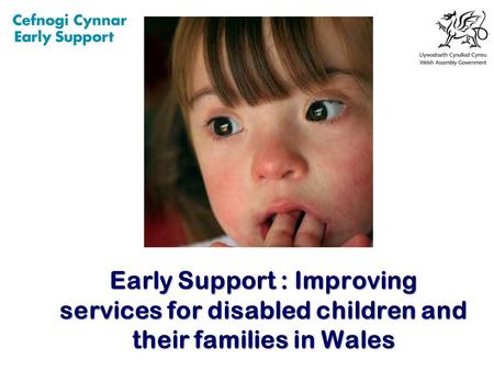 Early Support : Improving services for disabled children and their families in Wales.