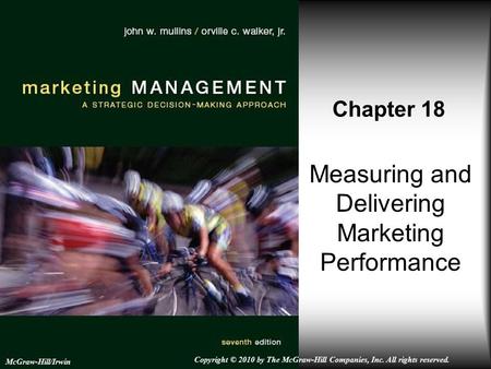 Measuring and Delivering Marketing Performance