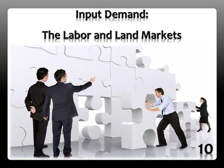 The Labor and Land Markets