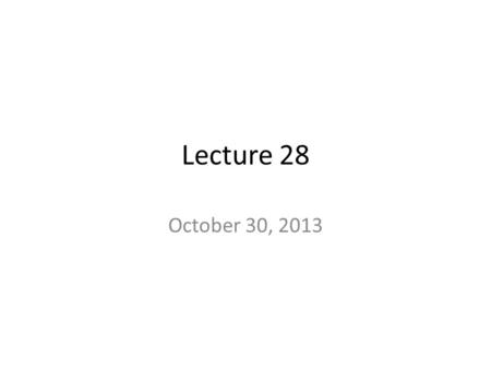 Lecture 28 October 30, 2013. Stand Alone PV San Luis Valley Solar Data (09/11/2010) Good Day [1] 3.