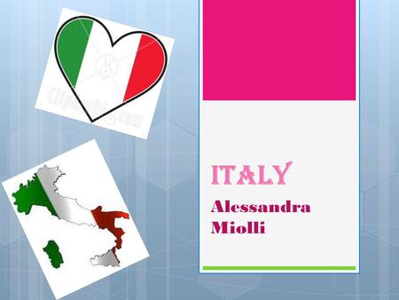 Italy Alessandra Miolli.