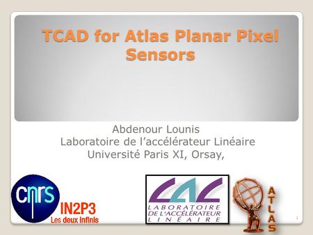 TCAD for Atlas Planar Pixel Sensors