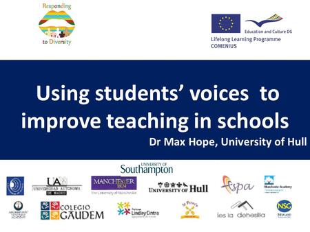 Using students’ voices to improve teaching in schools