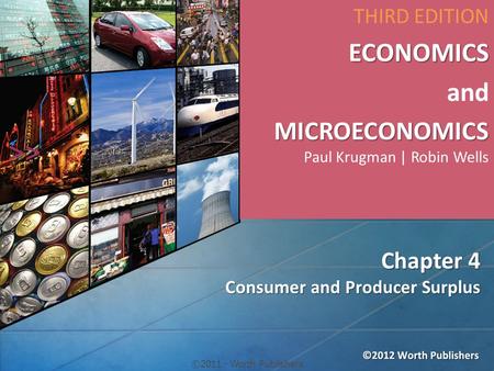 Chapter 4 Consumer and Producer Surplus