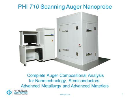 PHI 710 Scanning Auger Nanoprobe