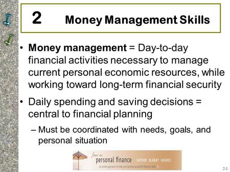 2 Money Management Skills