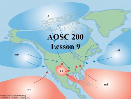 AOSC 200 Lesson 9.