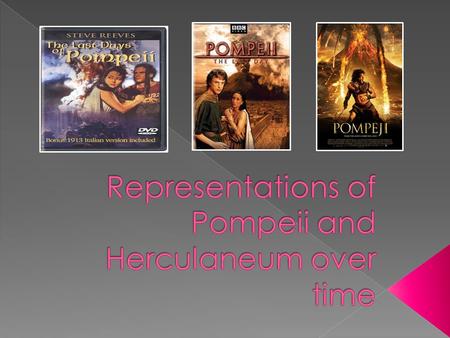 Pompeii and Herculaneum have been represented by art, writers, filmmakers and poets, both factually and fictionally, from the time excavations began in.