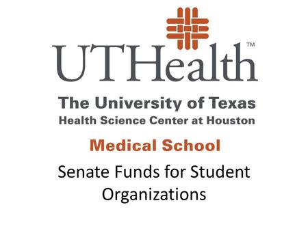 Senate Funds for Student Organizations. Introduction Each school year, the Student Senate receives a limited budget from the school to allocate to student.