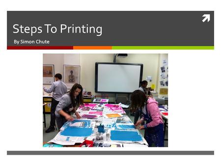  Steps To Printing By Simon Chute. Step 1: Get Supplies  You will need:  Styrofoam sheet, Dull pencil, Tracing Paper, Different coloured ink (not paint),