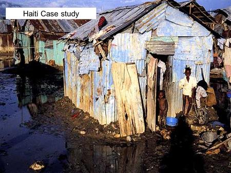 Haiti Case study.