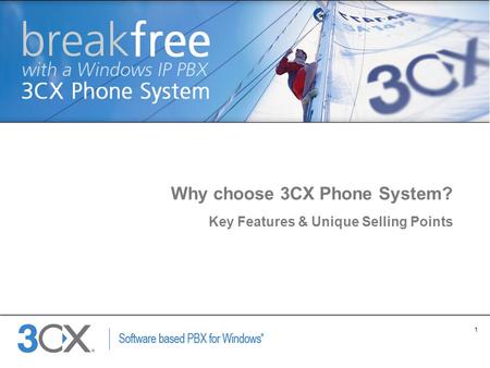 1 Copyright © 2002 ACNielsen a VNU company Why choose 3CX Phone System? Key Features & Unique Selling Points.