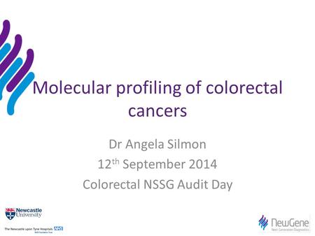 Molecular profiling of colorectal cancers