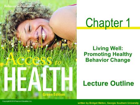 Living Well: Promoting Healthy Behavior Change