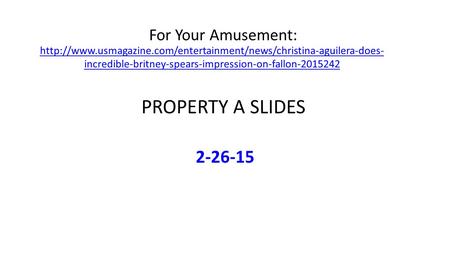 For Your Amusement: PROPERTY A SLIDES 2-26-15  incredible-britney-spears-impression-on-fallon-2015242.