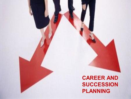 CAREER AND SUCCESSION PLANNING. The concept of career A career comprises of a series of work related activities, that offer continuity, order and meaning.
