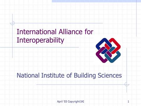 International Alliance for Interoperability
