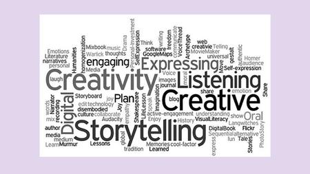 When do we tell stories in everyday life? What does story telling look like? Story Telling can be broken into three categories. One often comes before.