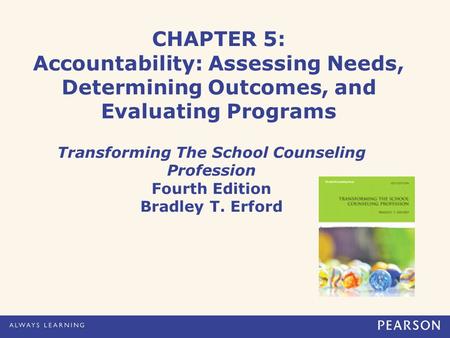 Transforming The School Counseling Profession