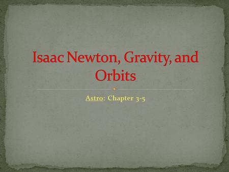 Astro: Chapter 3-5. The birth of modern astronomy and of modern science dates from the 144 years between Copernicus’ book (1543) and Newton’s book (1687).