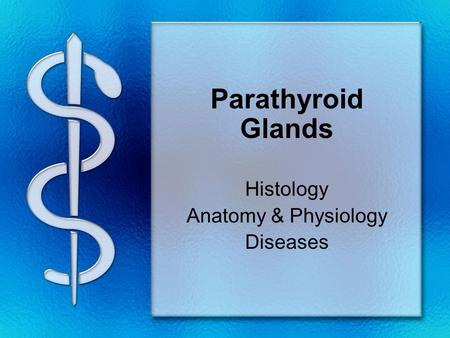 Histology Anatomy & Physiology Diseases
