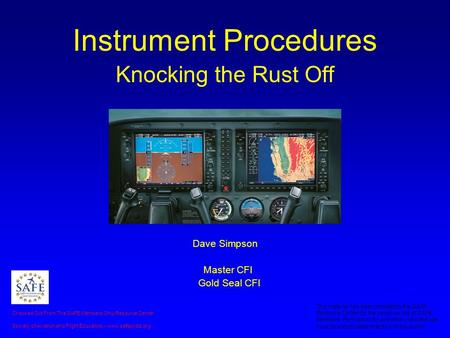 Instrument Procedures