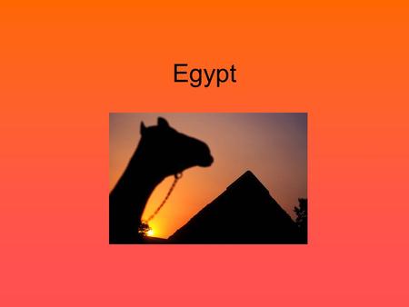 Egypt. Settling the Nile When: From 6000 B.C. – 5000 B.C., the earliest hunter gatherers settled villages along the Nile River valley.
