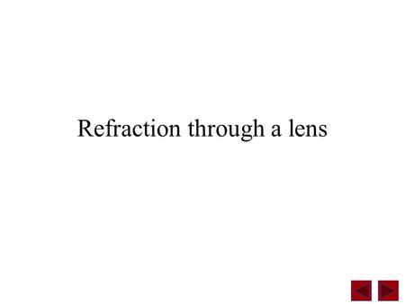 Refraction through a lens. we have seen people using spectacles for reading. The watchmakers use a small glass to see tiny parts. Pistol or rifle shooters.