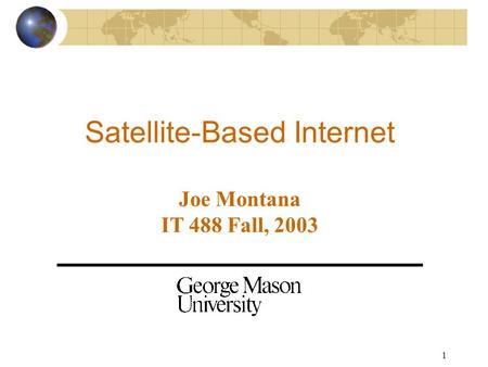 Satellite-Based Internet