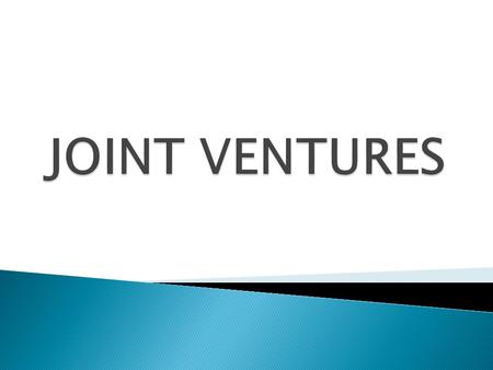  When Permitted  Size Requirements in Joint Ventures  8(a) Joint Venture Requirements  Joint Venture Review Process  Summary of Substantive Changes.