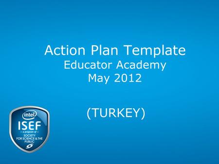 Action Plan Template Educator Academy May 2012 (TURKEY)