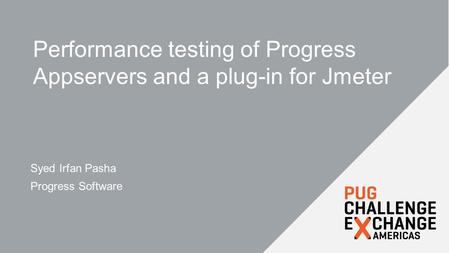 Performance testing of Progress Appservers and a plug-in for Jmeter