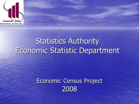 Statistics Authority Economic Statistic Department Economic Census Project 2008.