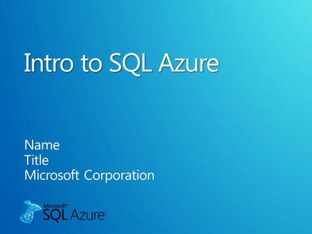 Subtitle color From Windows Azure From Outside Microsoft Datacenter From Outside Microsoft Datacenter & Windows Azure Application / Browser Windows.