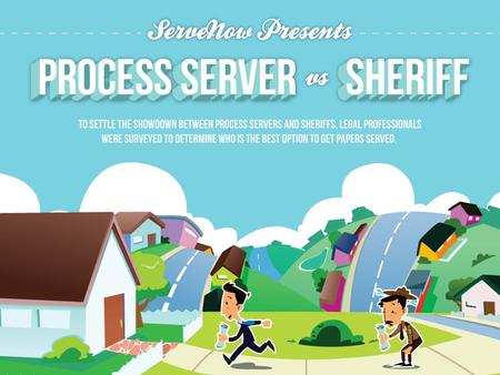 Process Server vs Sheriff WHO SHOULD YOU HIRE TO SERVE YOUR LEGAL PAPERS?