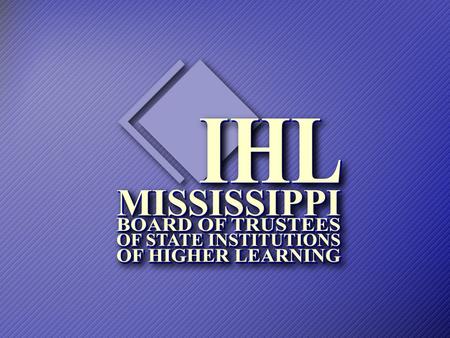 2 Evolution of 2 + 2 Articulation Agreements in Mississippi Reginald Sykes Mississippi Institutions of Higher Learning Assistant Commissioner Community/Junior.