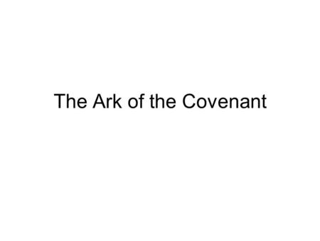 The Ark of the Covenant. Using the Bible as your only source (Exodus 25: 10-22) draw the Ark of the Covenant. Label each part with the verse used as a.