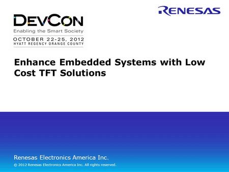 Enhance Embedded Systems with Low Cost TFT Solutions