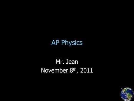 AP Physics Mr. Jean November 8 th, 2011. Problems: A segment of steel railroad track has a length of 30.000m when the temperature is at 0.0 o C. What.