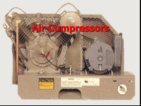 Air Compressors.