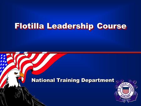 Flotilla Leadership Course